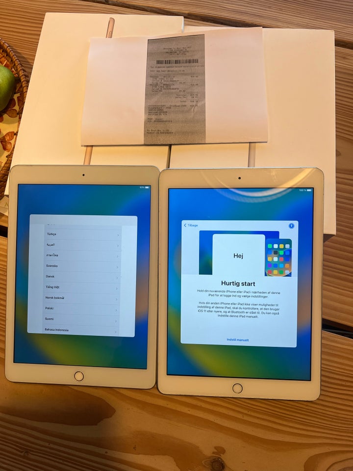 iPad 5, 128 GB, hvid