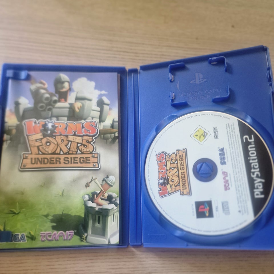 Worms Forts Under Siege PS2 anden