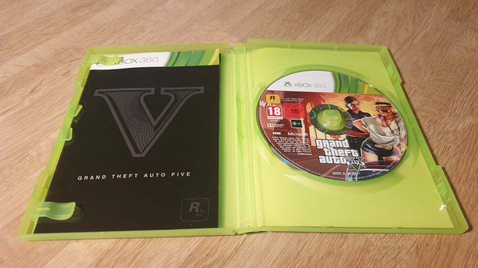 Grand Theft Auto V (Five), Xbox 360,