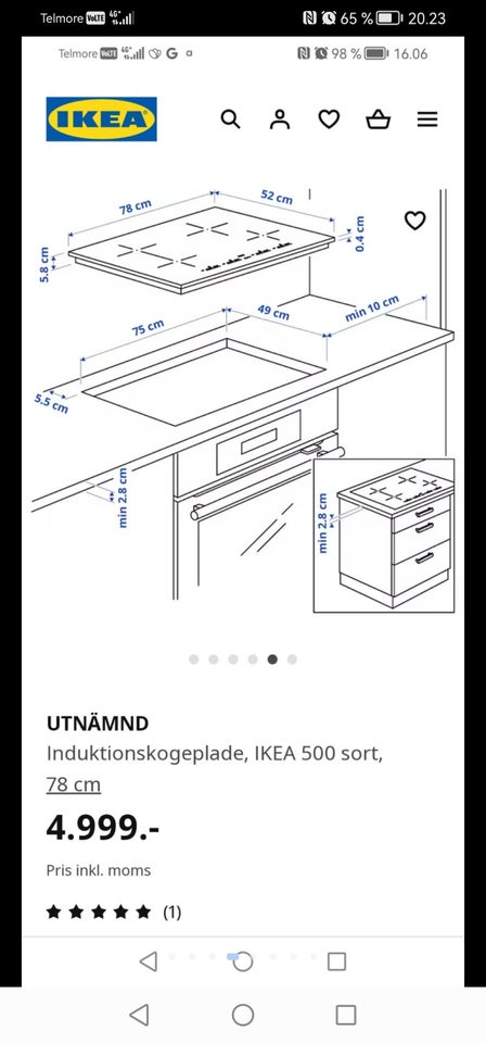 Induktionskogeplade, andet mærke