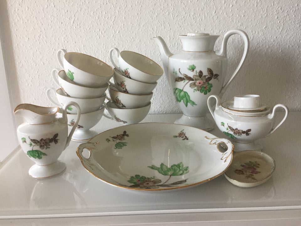 Porcelæn, Kaffestel