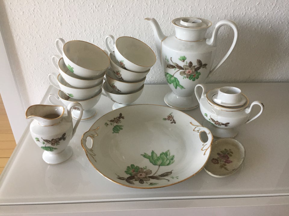 Porcelæn, Kaffestel