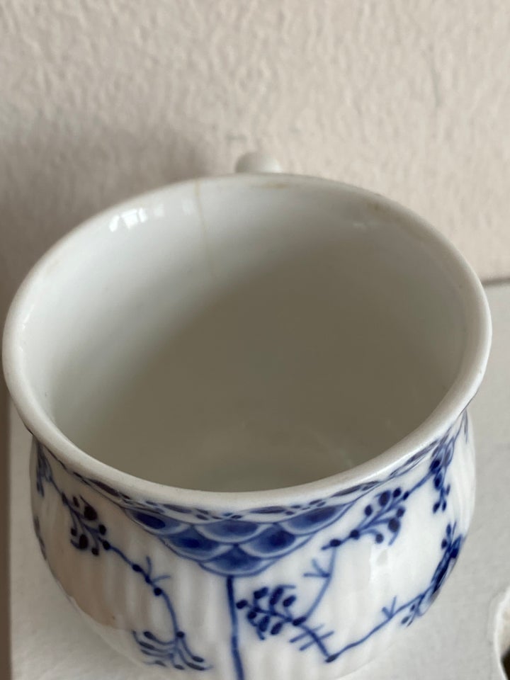 Porcelæn, Sennepskrukke med låg,