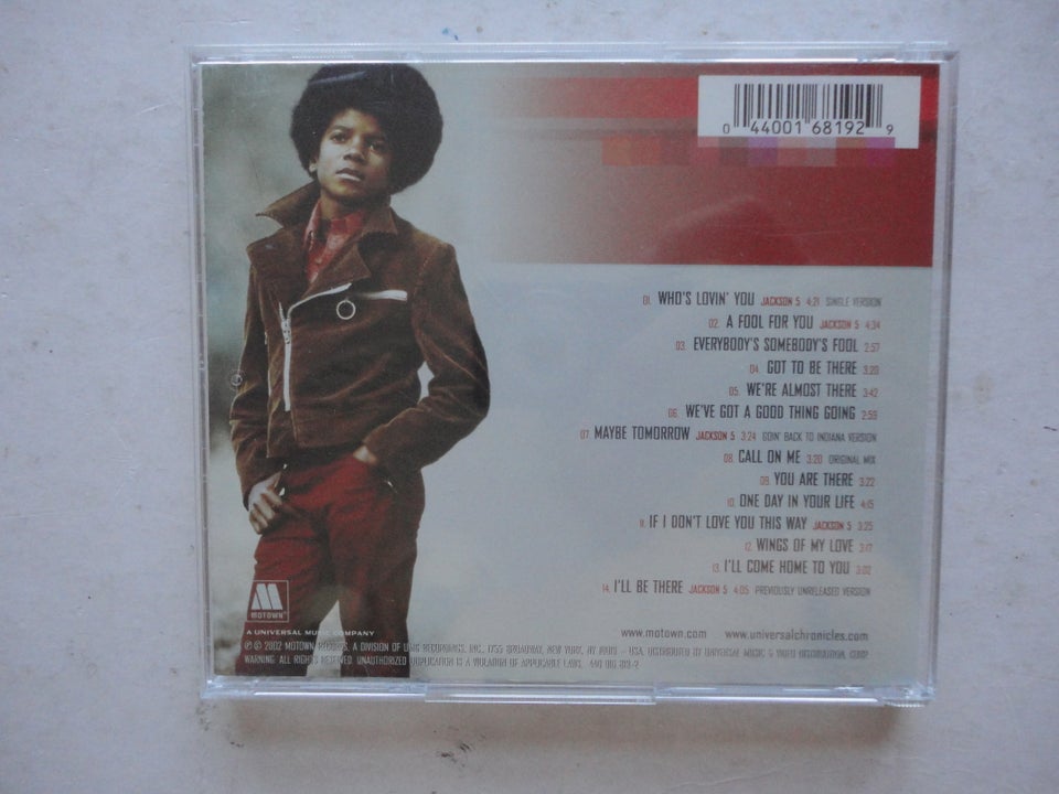 MICHAEL JACKSON : CD og SINGLE, pop