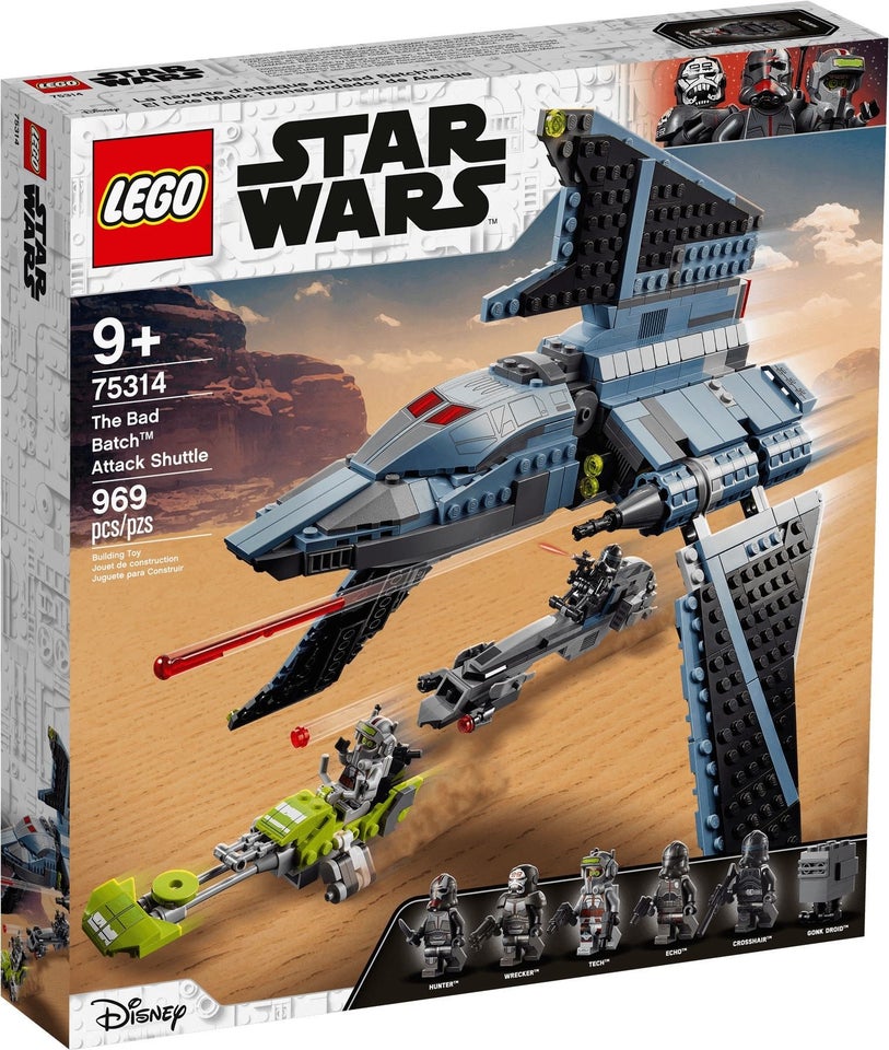 Lego Star Wars 75314 The Bad Batch