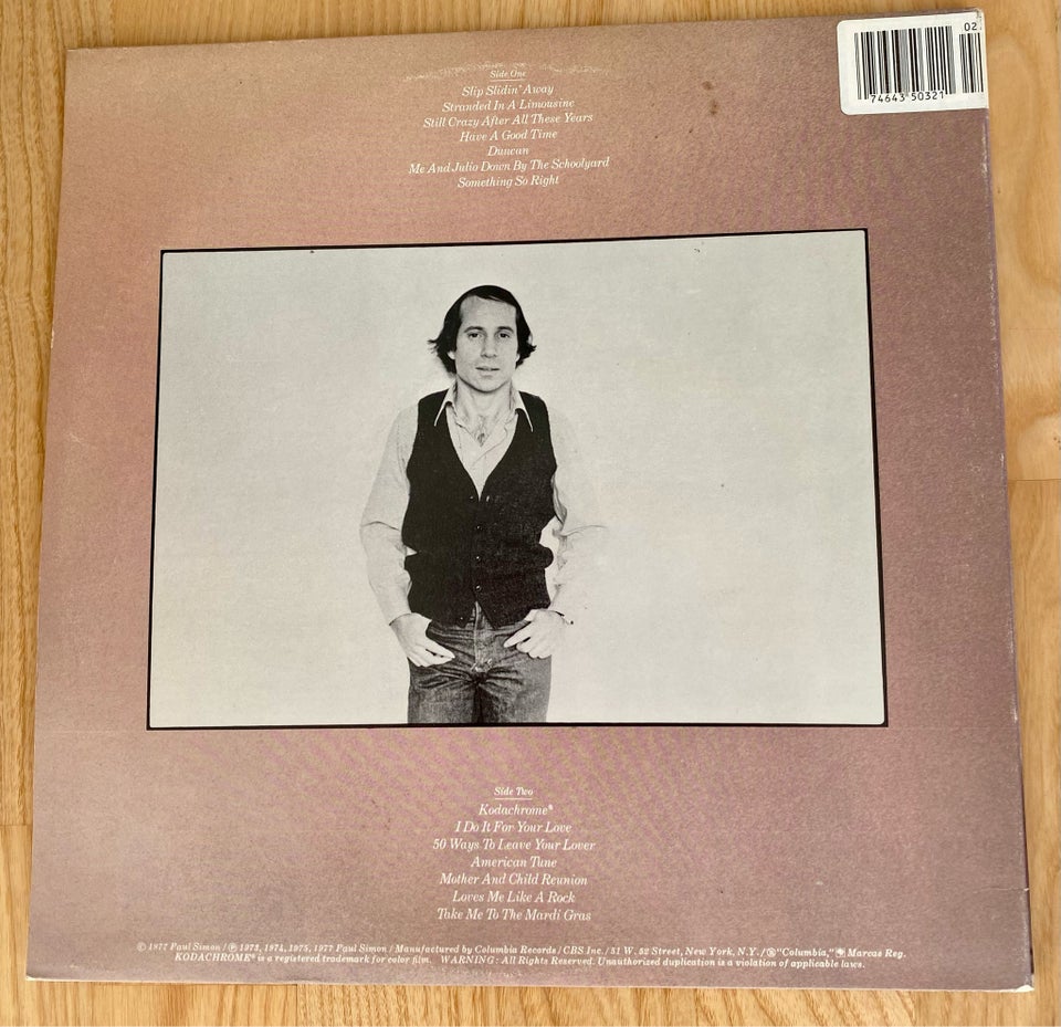 LP, Paul Simon, Paul Simon -