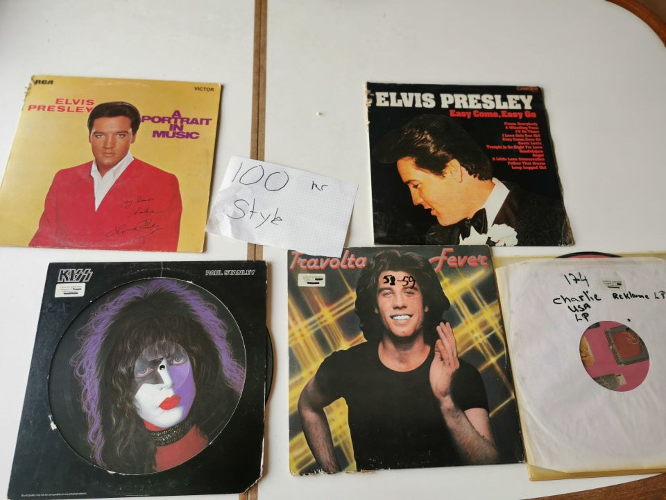 LP, Blandet, Lp plader 100 kr