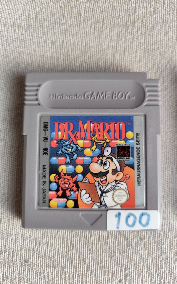 Dr Mario GameBoy Spil - GameBoy