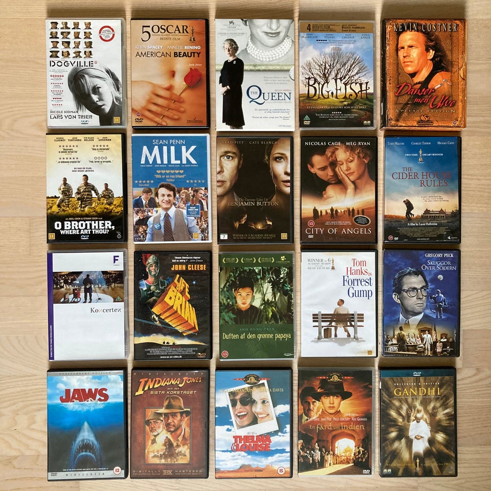 Diverse Film Sælges, DVD, drama