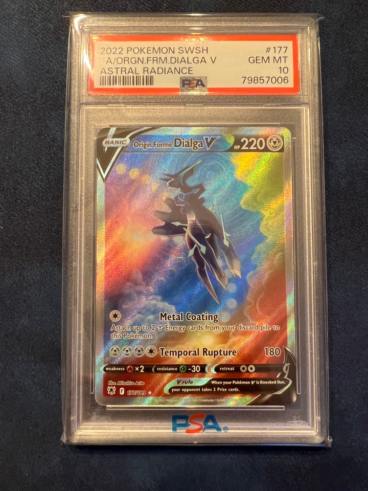 Dialga Psa 10, Pokemon , kortspil