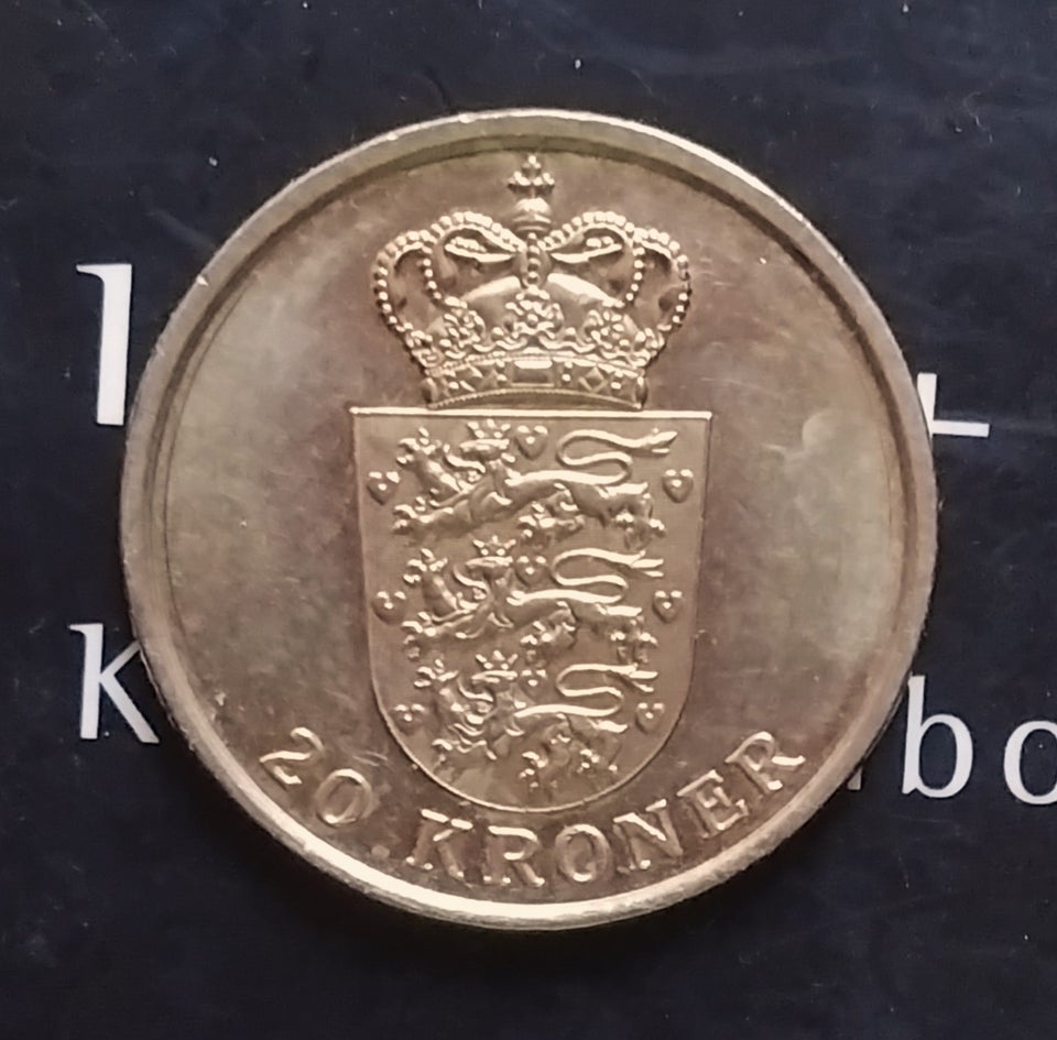 Danmark, mønter, 20.00DKK