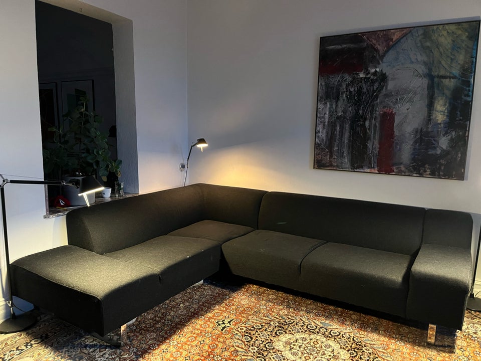 Sofa, uld, 5 pers.