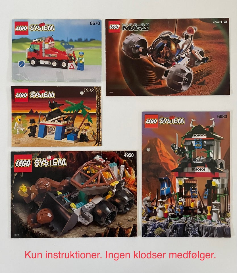 Lego andet Instruktioner 6083