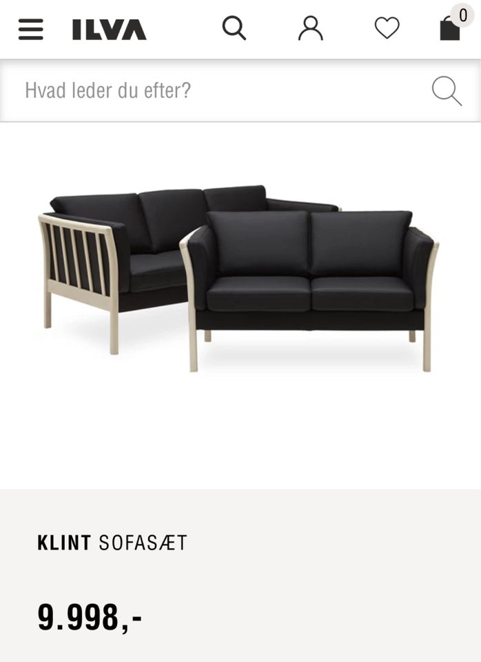 Sofagruppe læder