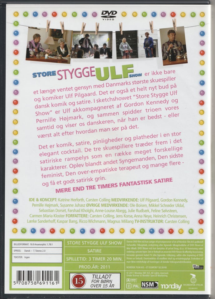 Store Stygge Ulf Show (2011), DVD,