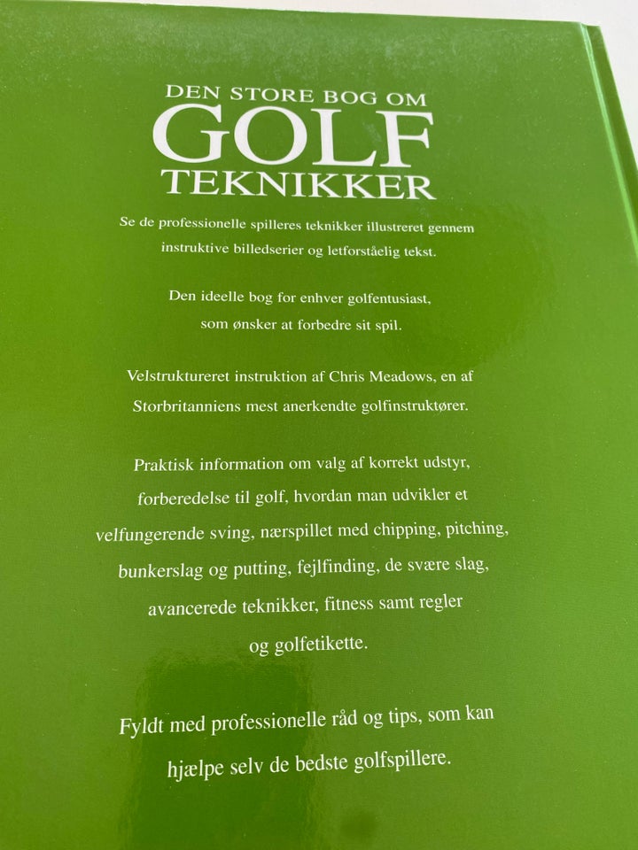 Golf teknikker , emne: hobby og