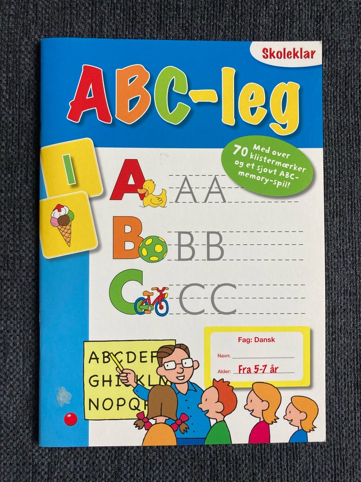 Skoleklar ABC-leg, Bolden