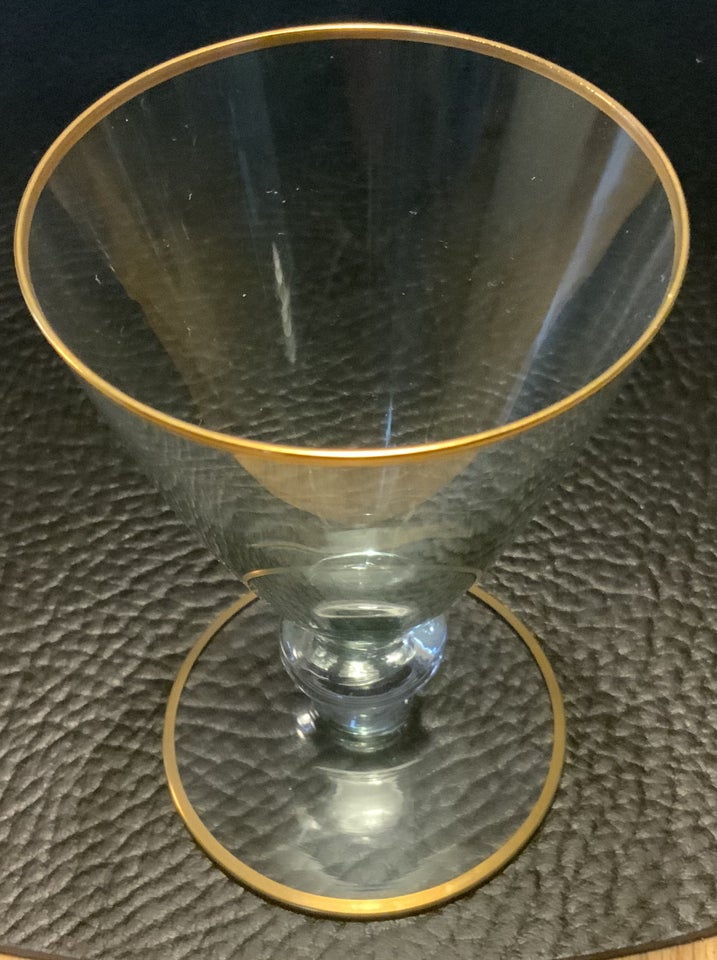 Glas Hjortholm grøn Holmegaard
