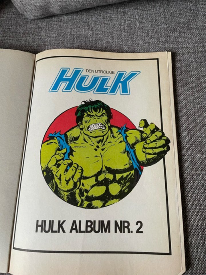 Tegneserier, Den utrolige Hulk