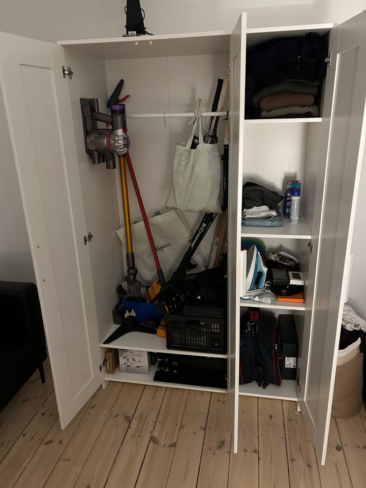 Garderobeskab, Ikea, b: 117 d: 50 h: