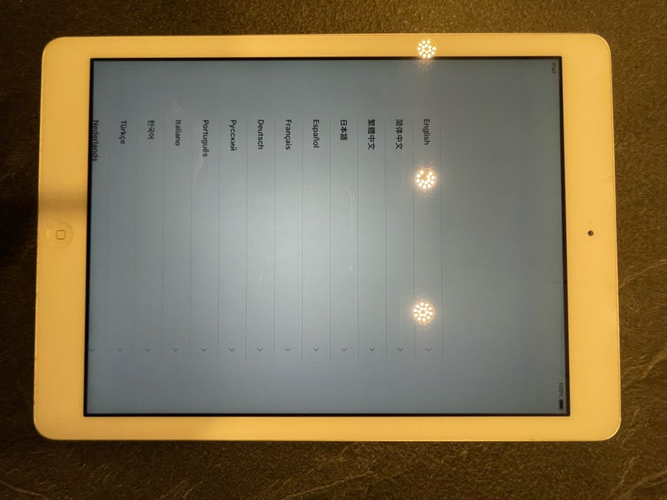 iPad Air, 32 GB, hvid