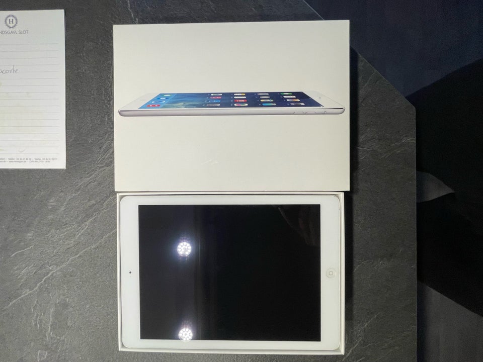 iPad Air, 32 GB, hvid