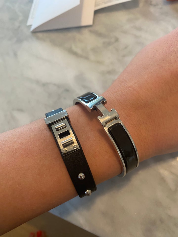 Armbånd, læder, Hermes