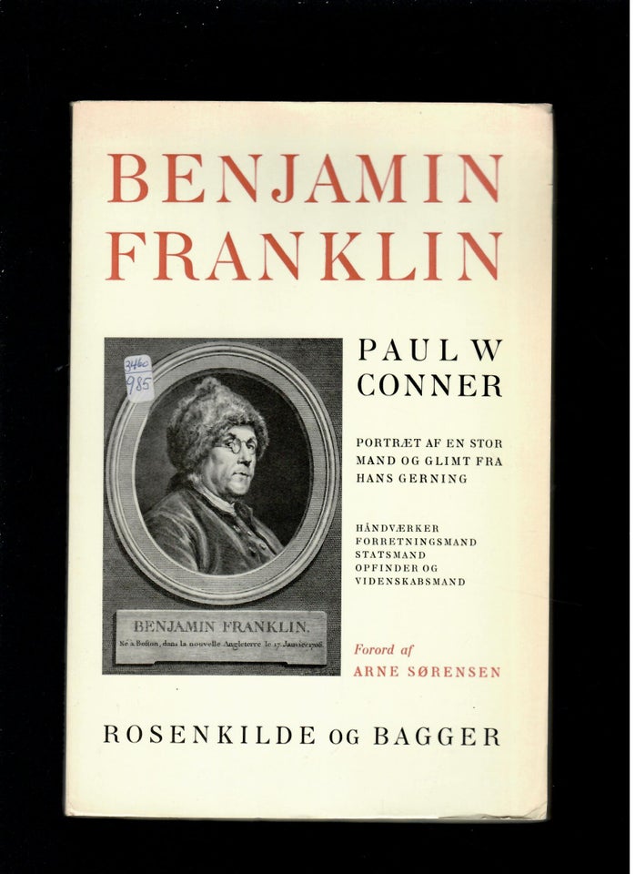 Benjamin Franklin, Paul W. Connor