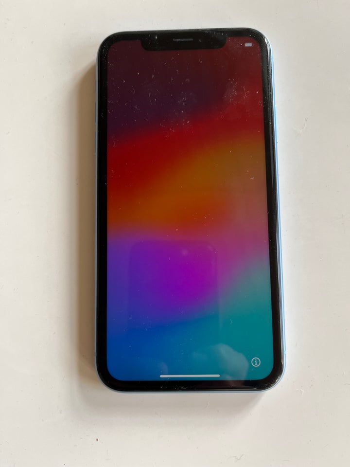 iPhone XR, 64 GB, blå