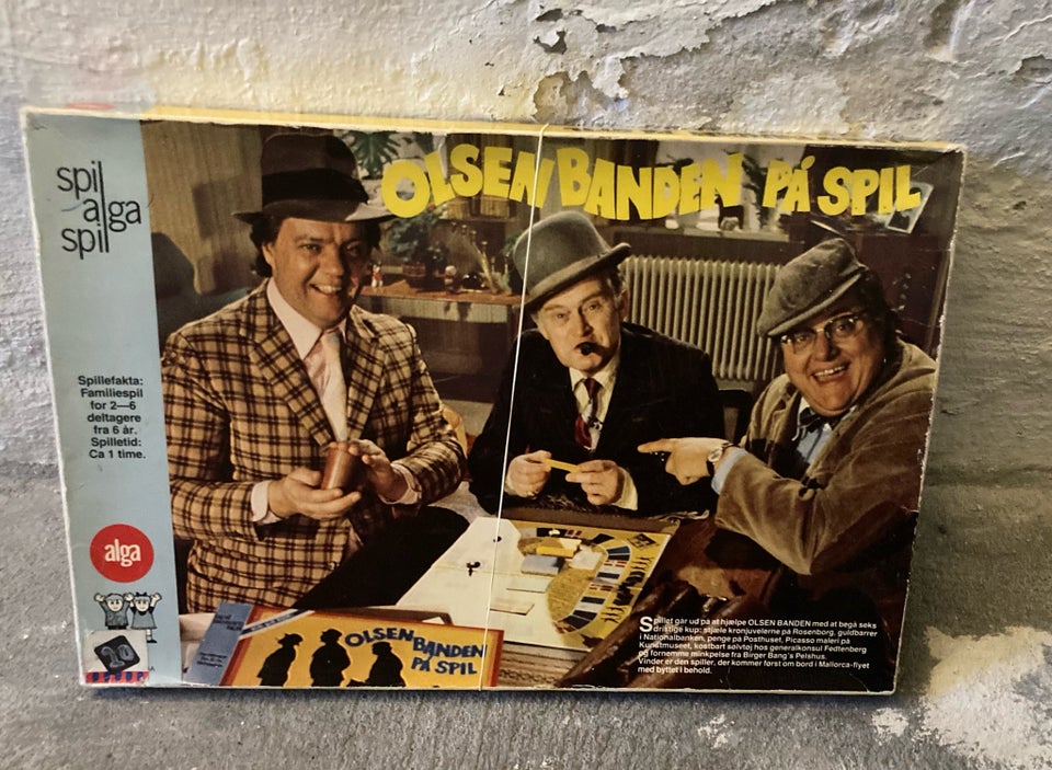 Olsen-banden på spil, brætspil