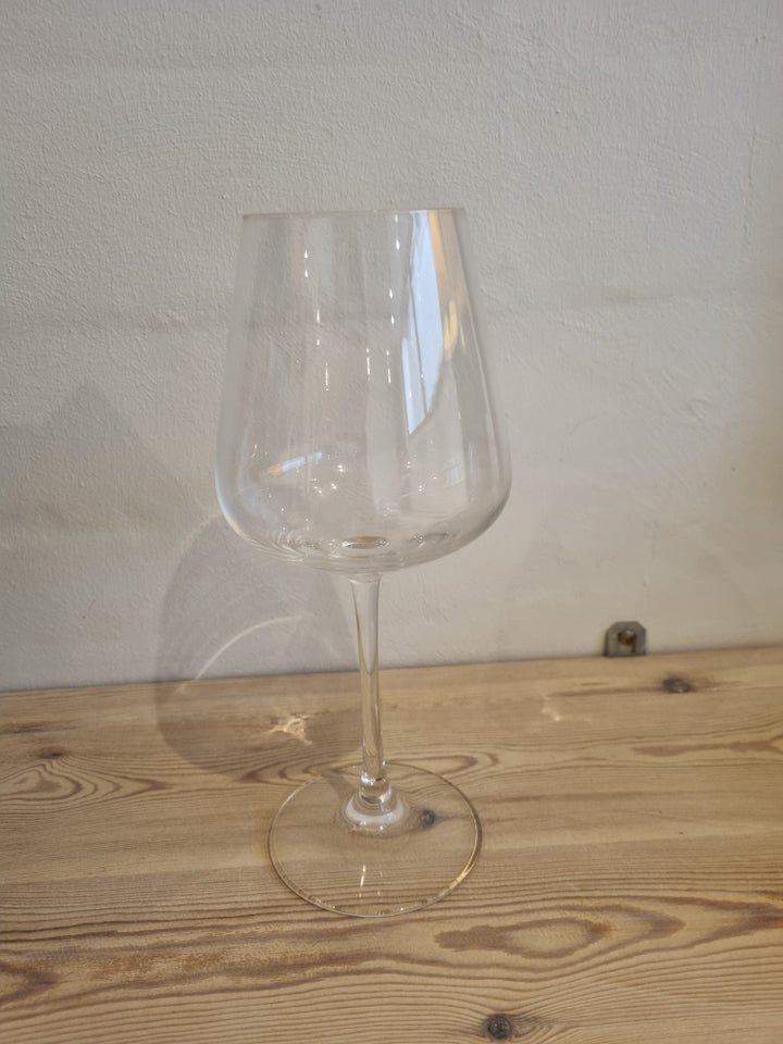 Glas, 12 rødvinsglas. Krystal.,