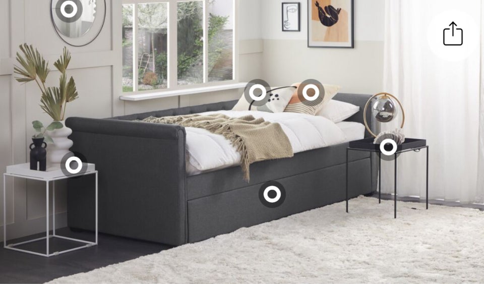 Daybed - sovesofa med udtræk,