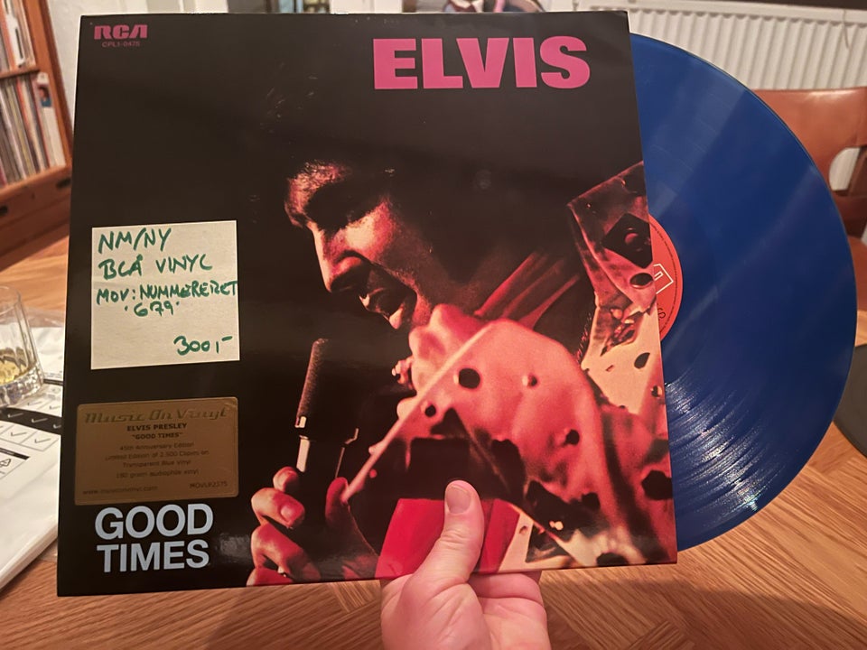 LP, Elvis Presley , God times