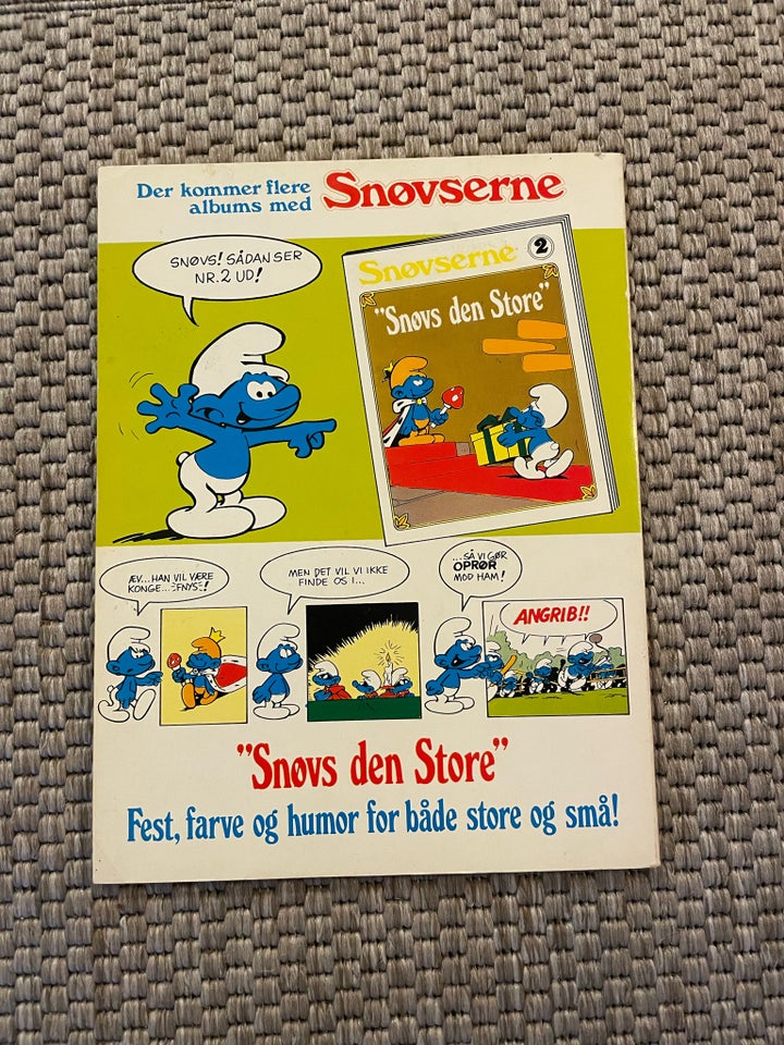 Snøvserne nr 1. Smølferne Peyo,