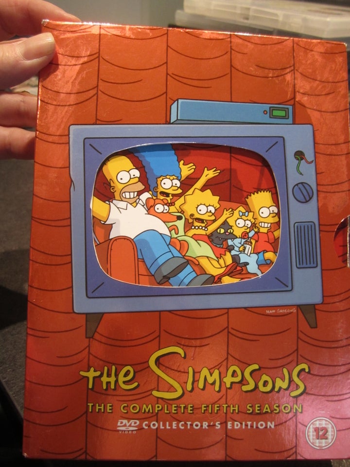 The Simpsons, DVD, tegnefilm