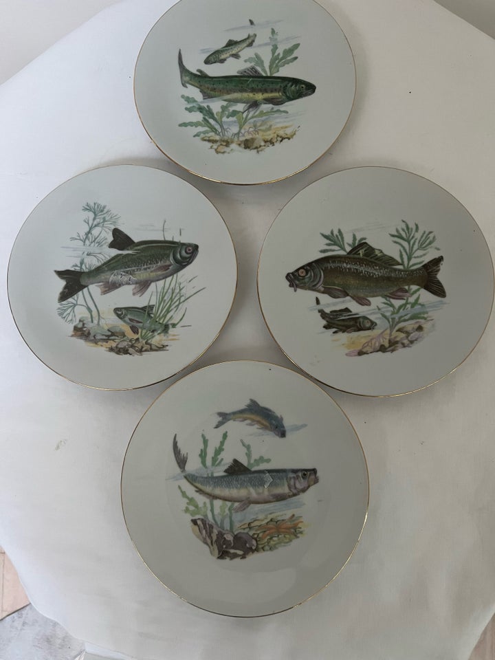 Porcelæn, FISKETALLERKNER, Kahla