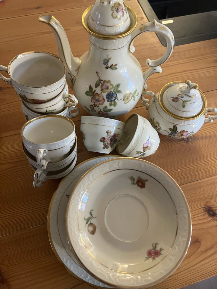 Porcelæn, Kaffestel,