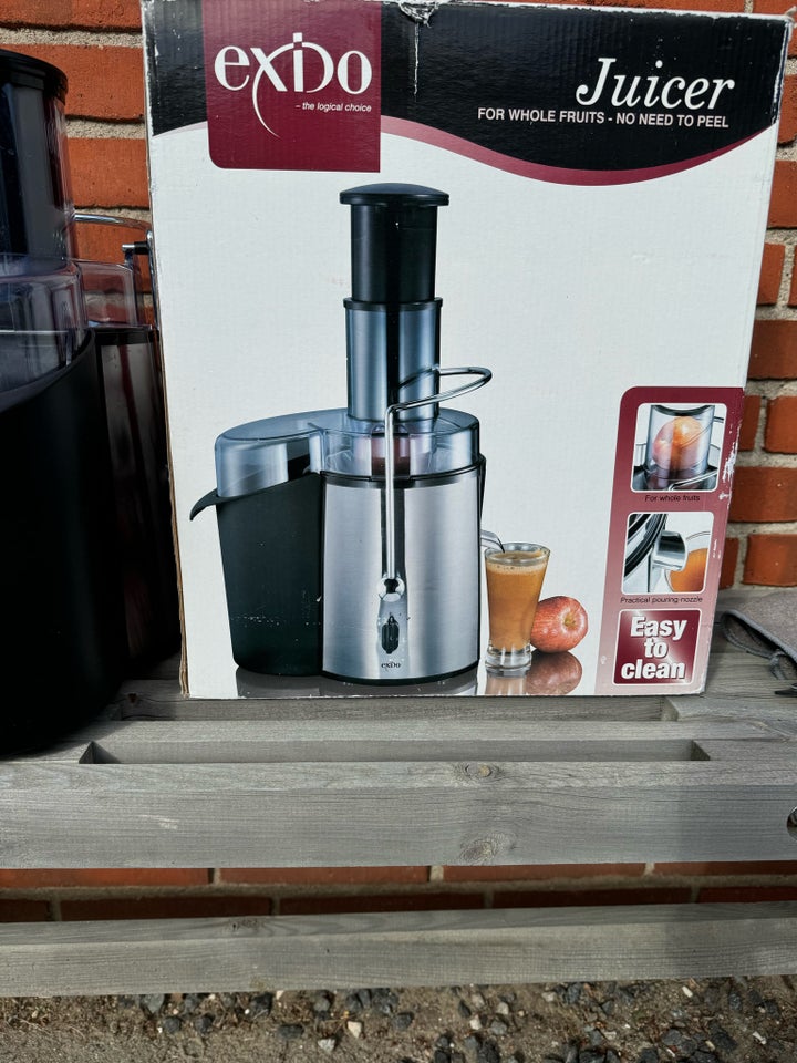 Juicer/sagtpresser, Exido