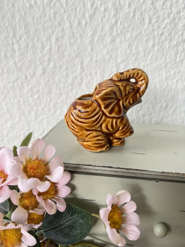 Porcelæn Elefant  Vintage