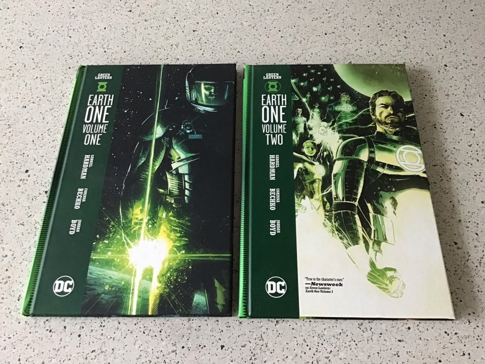 Green lantern .earth one vol 1-2