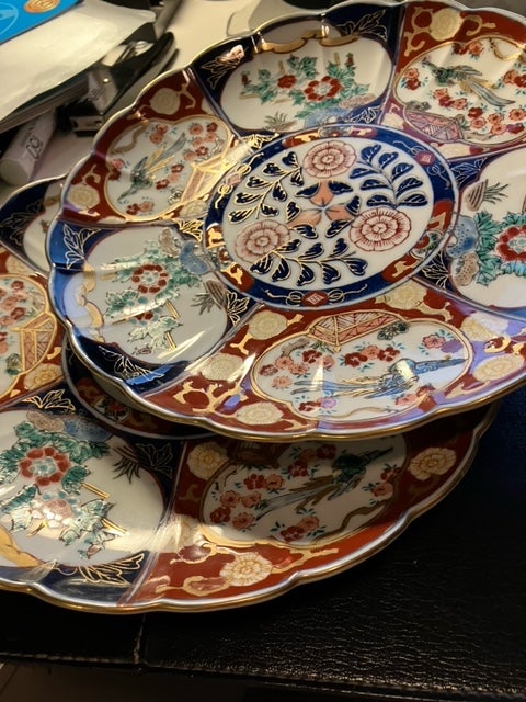 Porcelæn, Fade, Japansk Imari