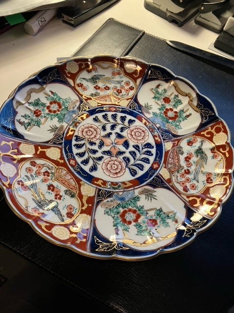 Porcelæn, Fade, Japansk Imari