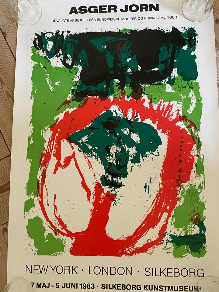 Plakat Asger Jorn motiv: