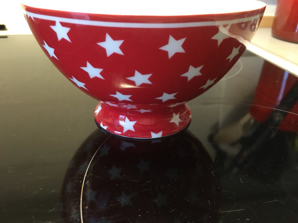 Porcelæn Red star soup greengate