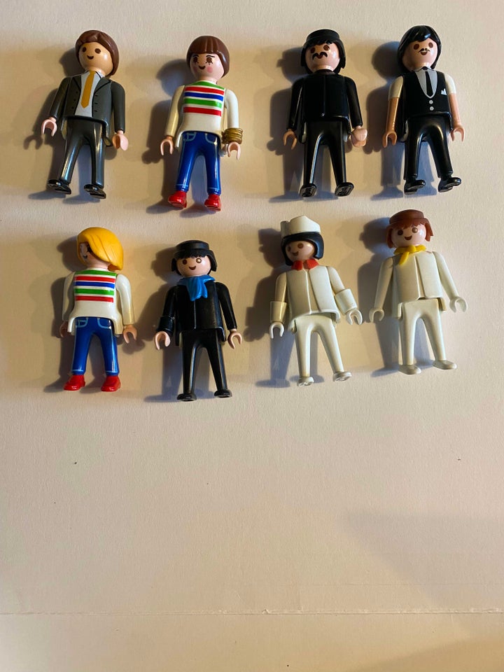 Playmobil, 8 playmobil figurer,