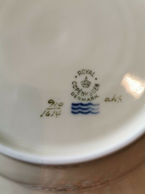 Porcelæn Dyb tallerken Royal