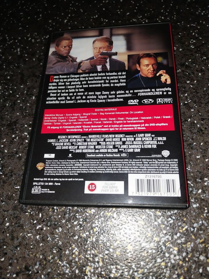 FORHANDLEREN, DVD, action