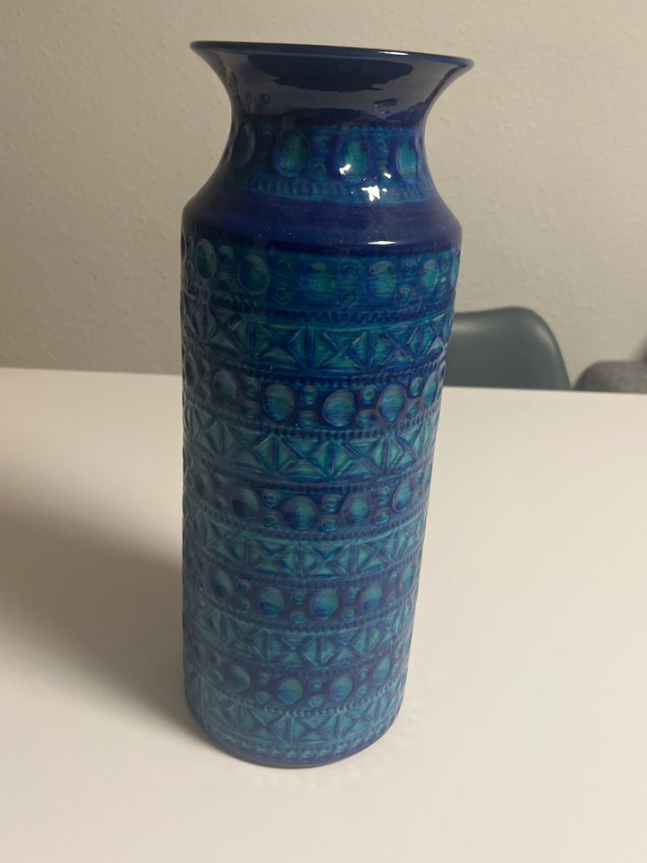 Keramik Vase, Keramik , 70 år gl.