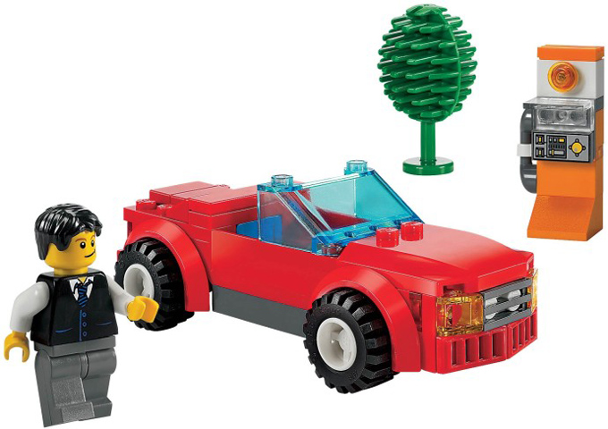 Lego City 8402 Sports Car