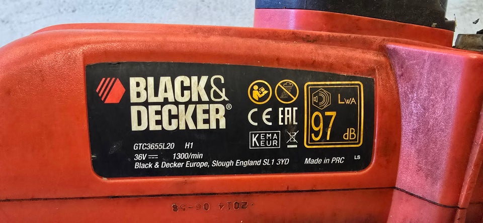 Hækklipper, Black  Decker